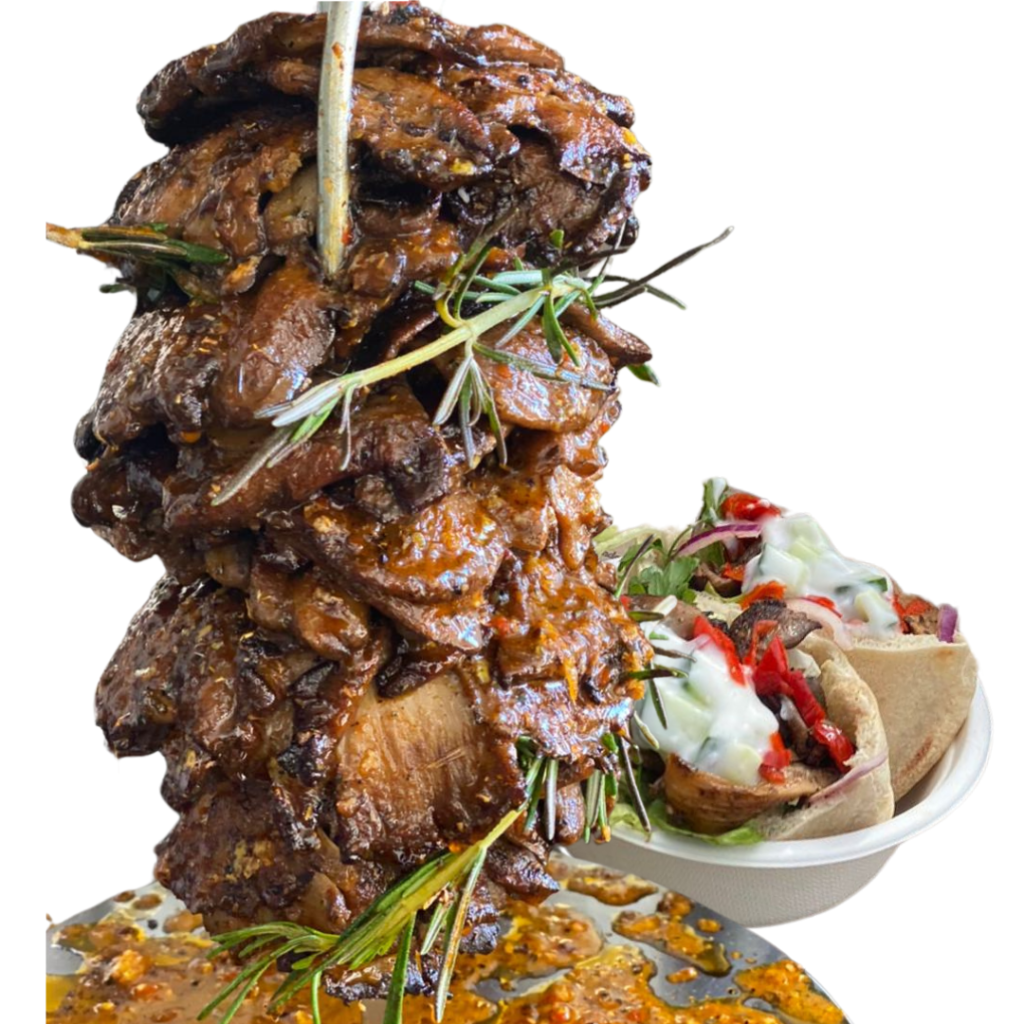 Oyster Mushroom Shawarma